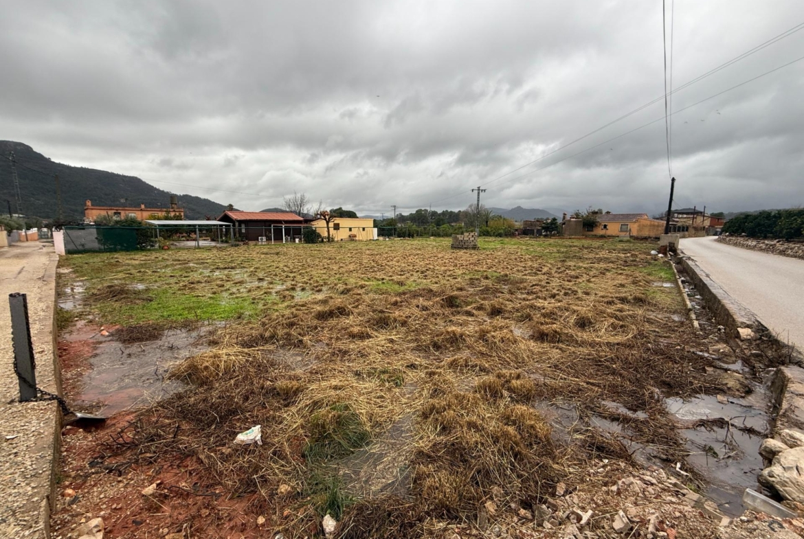 Terreno Rústico de 1.800 m² en Marchuquera, Palma de Gandía