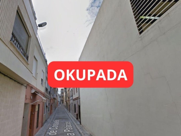 Casa okupada en Alberic (Valencia)