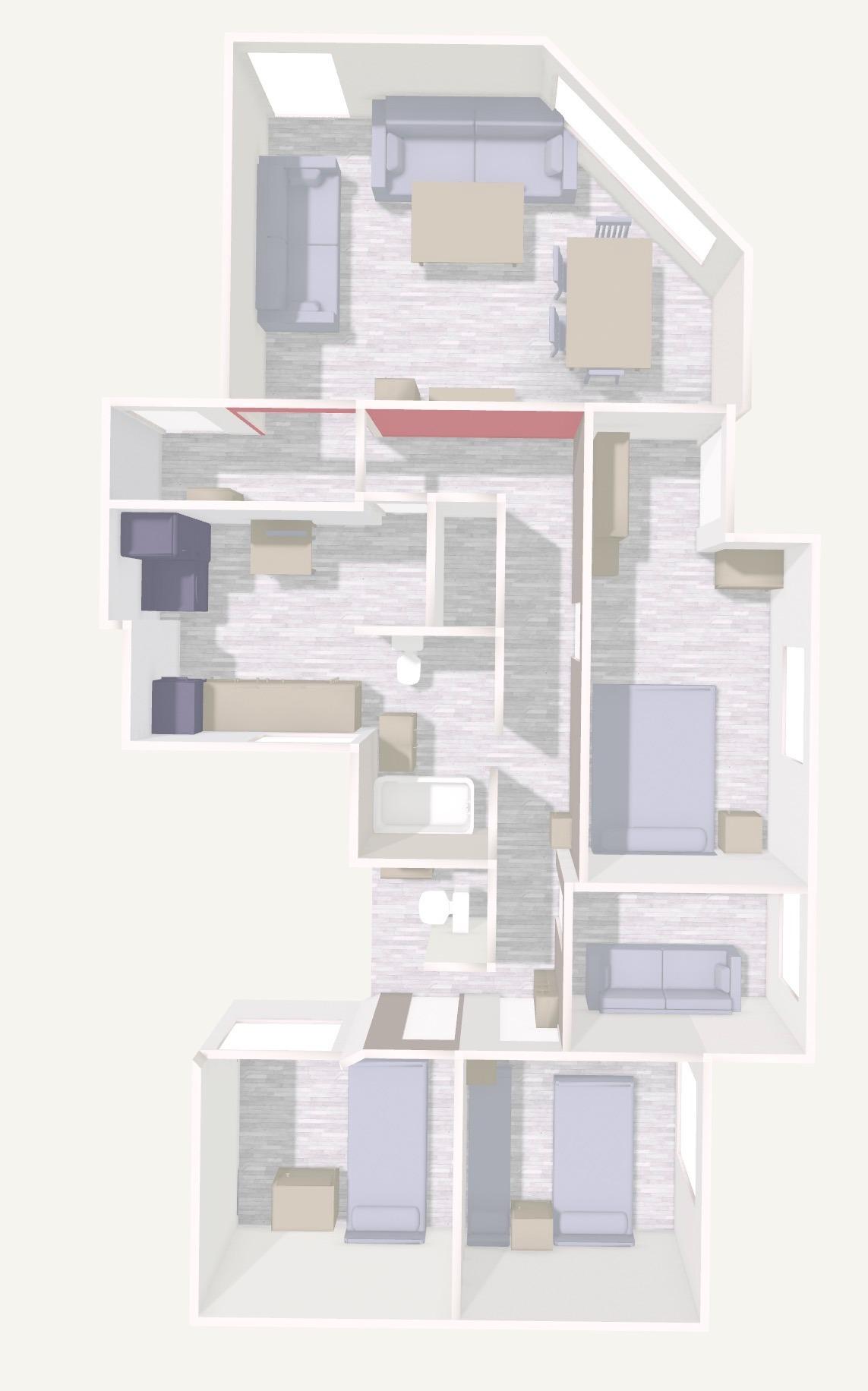 Vivienda reformada de 101 m² con 4 habitaciones y gran luminosidad en Gandía