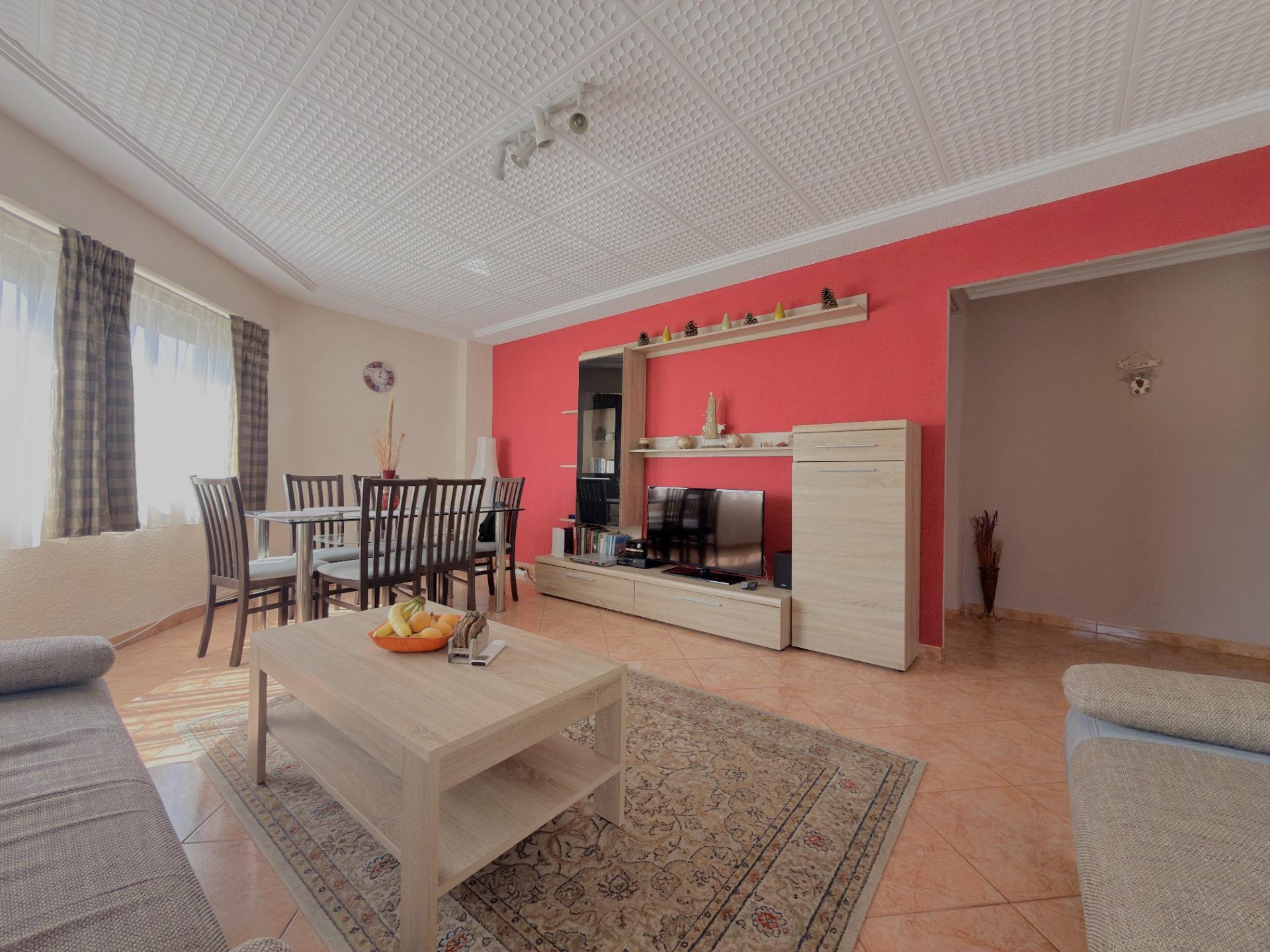 Vivienda reformada de 101 m² con 4 habitaciones y gran luminosidad en Gandía